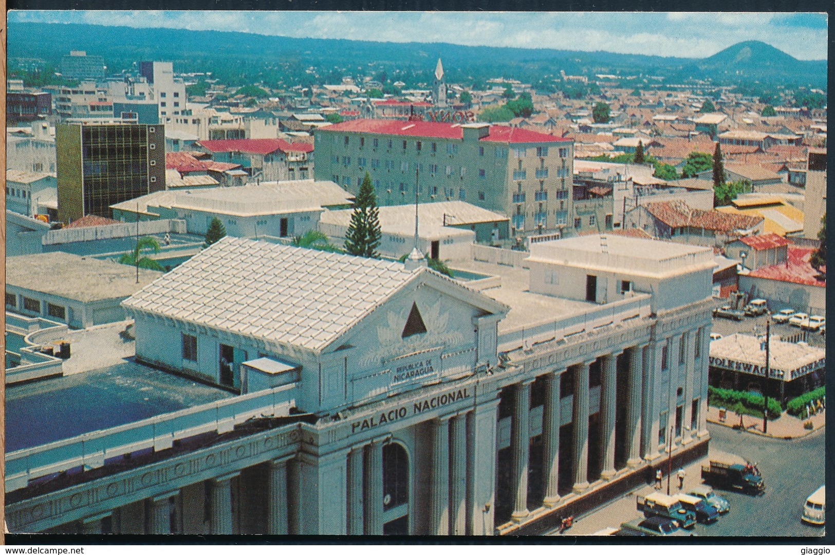 °°° 19327 - NICARAGUA - MANAGUA - VISTA PANORAMICA DEL CENTRO DE LA CIUDAD °°° - Nicaragua