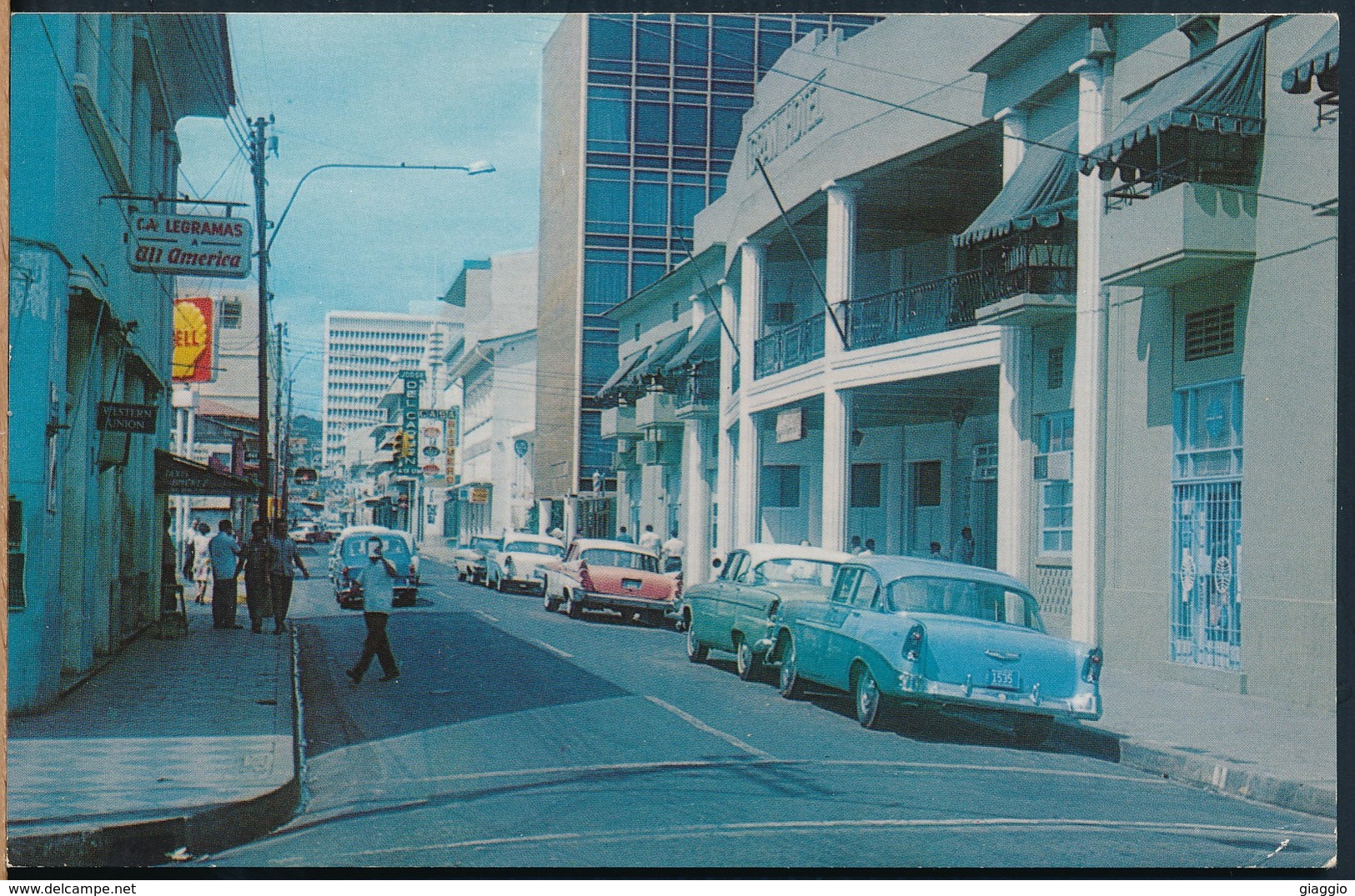 °°° 19328 - NICARAGUA - MANAGUA - AVENIDA ROOSEVELT , PARTE NORTE °°° - Nicaragua