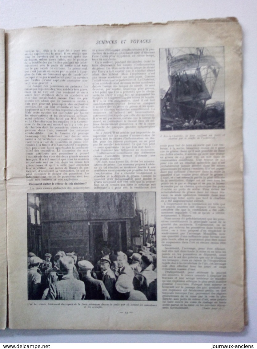 1931 LE PEUPLE ERRANT TSIGANES - HOLLANDES LES OEUFS - JAPON MONUMENTS RELIGIEUX - CATASTROPHES MINIERES AIX LA CHAPELLE