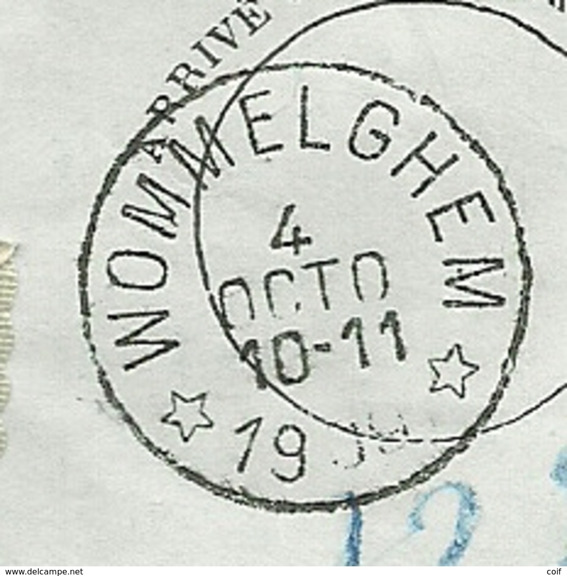 Telegram Met Sterstempel (Relais) * WOMMELGHEM * - Telegrams