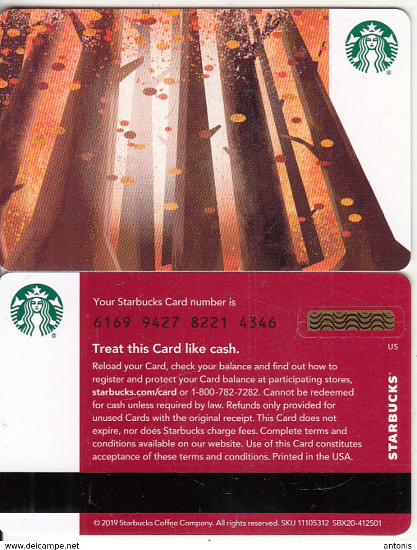 USA - Starbucks Card, CN : 6169, Unused - Cartes Cadeaux