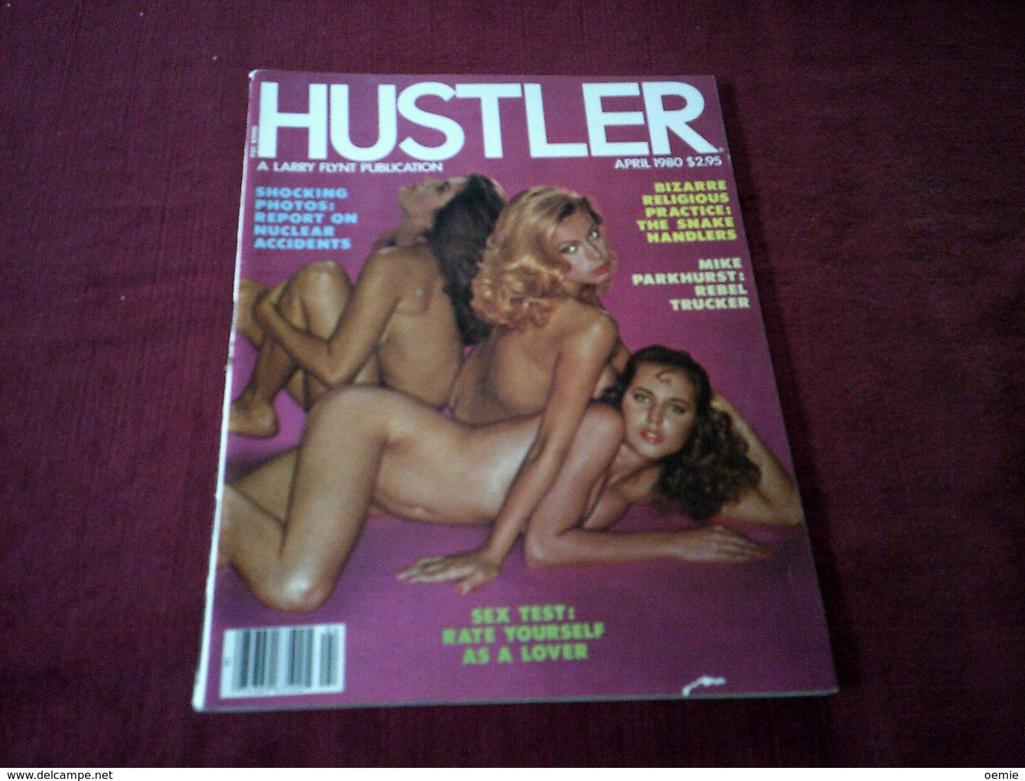 HUSTLER    VOL 6  N° 10   APRIL 1980 - Pour Hommes