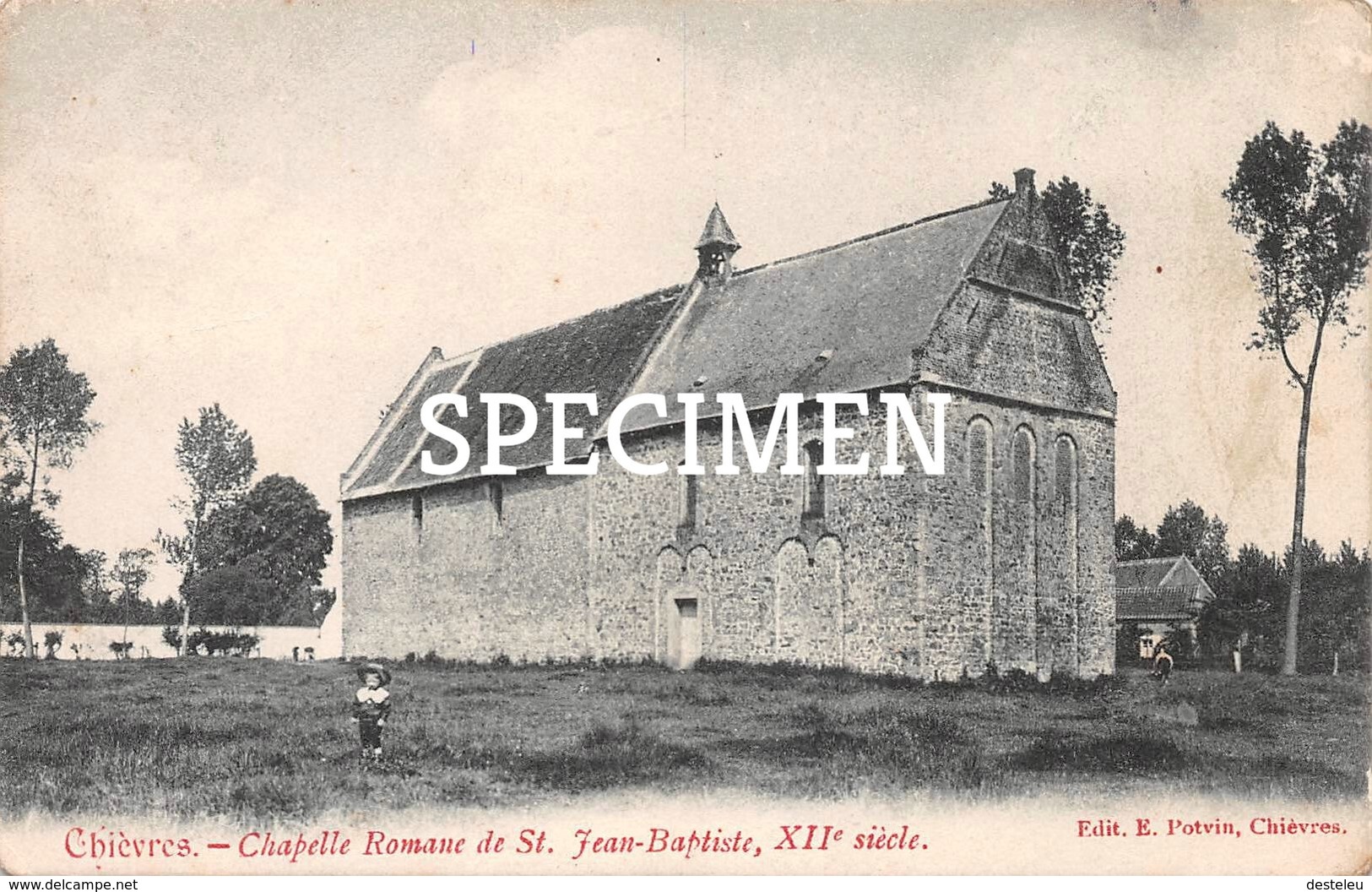 Chapelle Romane De St. Jean-Baptiste XII Siècle - Chièvres - Chièvres
