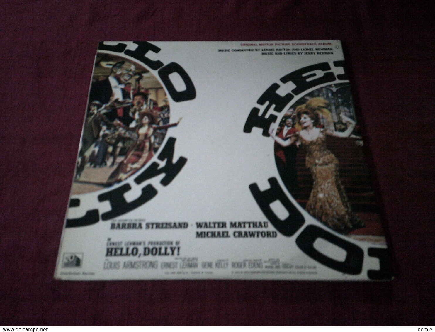 BANDE ORIGINALE DU FILM  HELLO DOLLY  AVEC BARBRA STREISAND  / LOUIS ARMSTRONG - Musique De Films