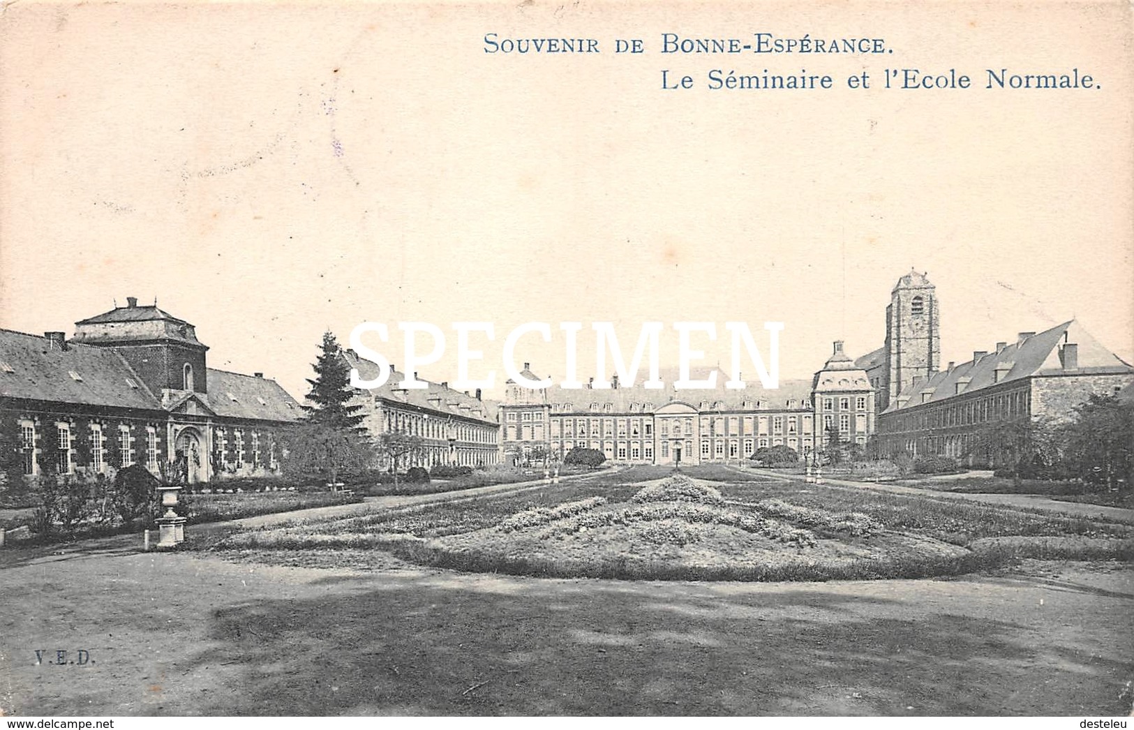 Souvenir De Bonne-Espérance - Le Séminaire Et L'Ecole Normale - Vellereille-les-Brayeux - Estinnes