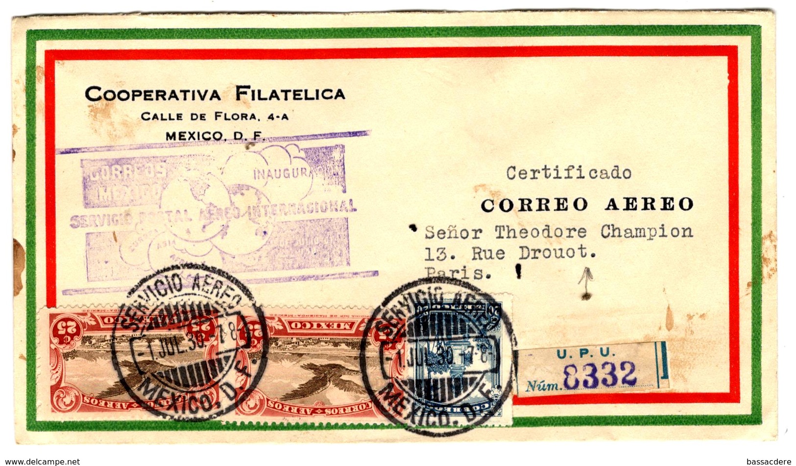 29663 - MEXICO - PARIS - Mexico