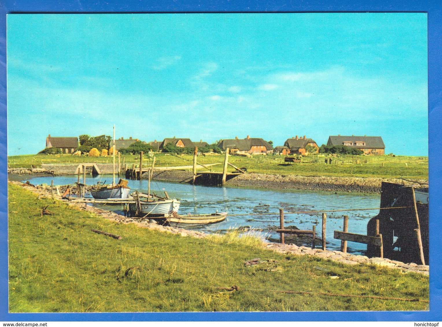 Deutschland; Hallig Oland; Panorama - Halligen