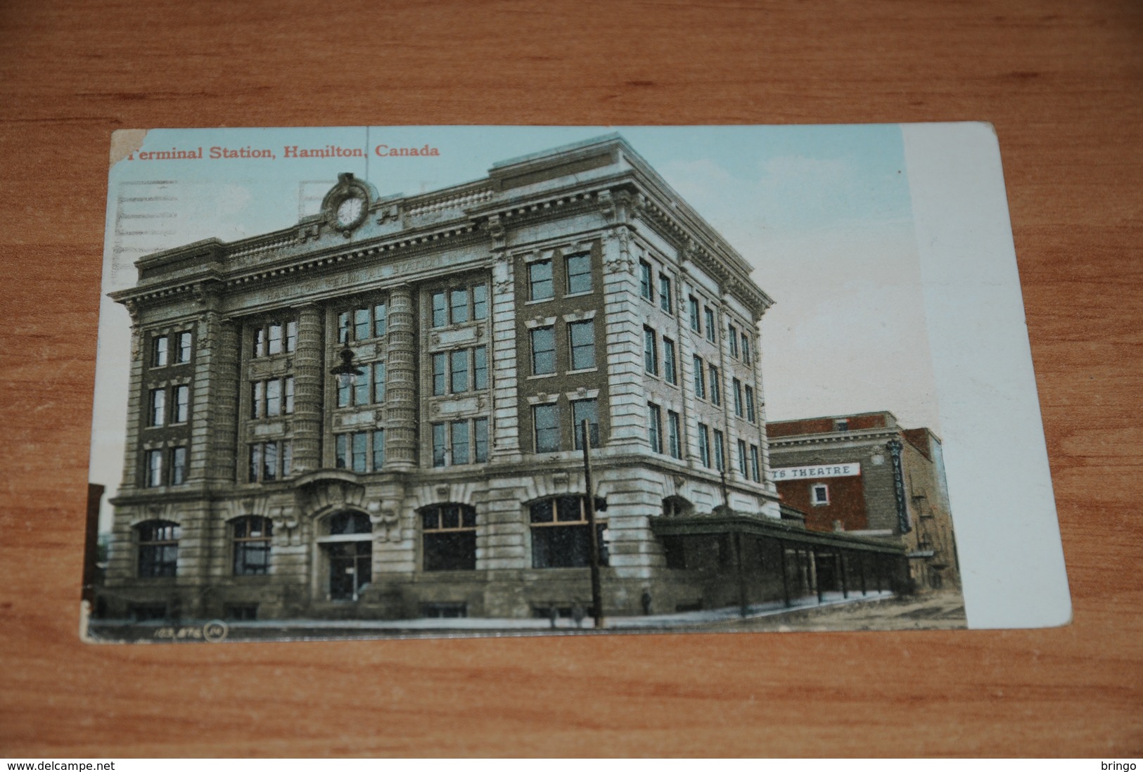 3178-         CANADA, ONTARIO, HAMILTON, TERMINAL STATION - 1913 / NICE STAMP - Hamilton