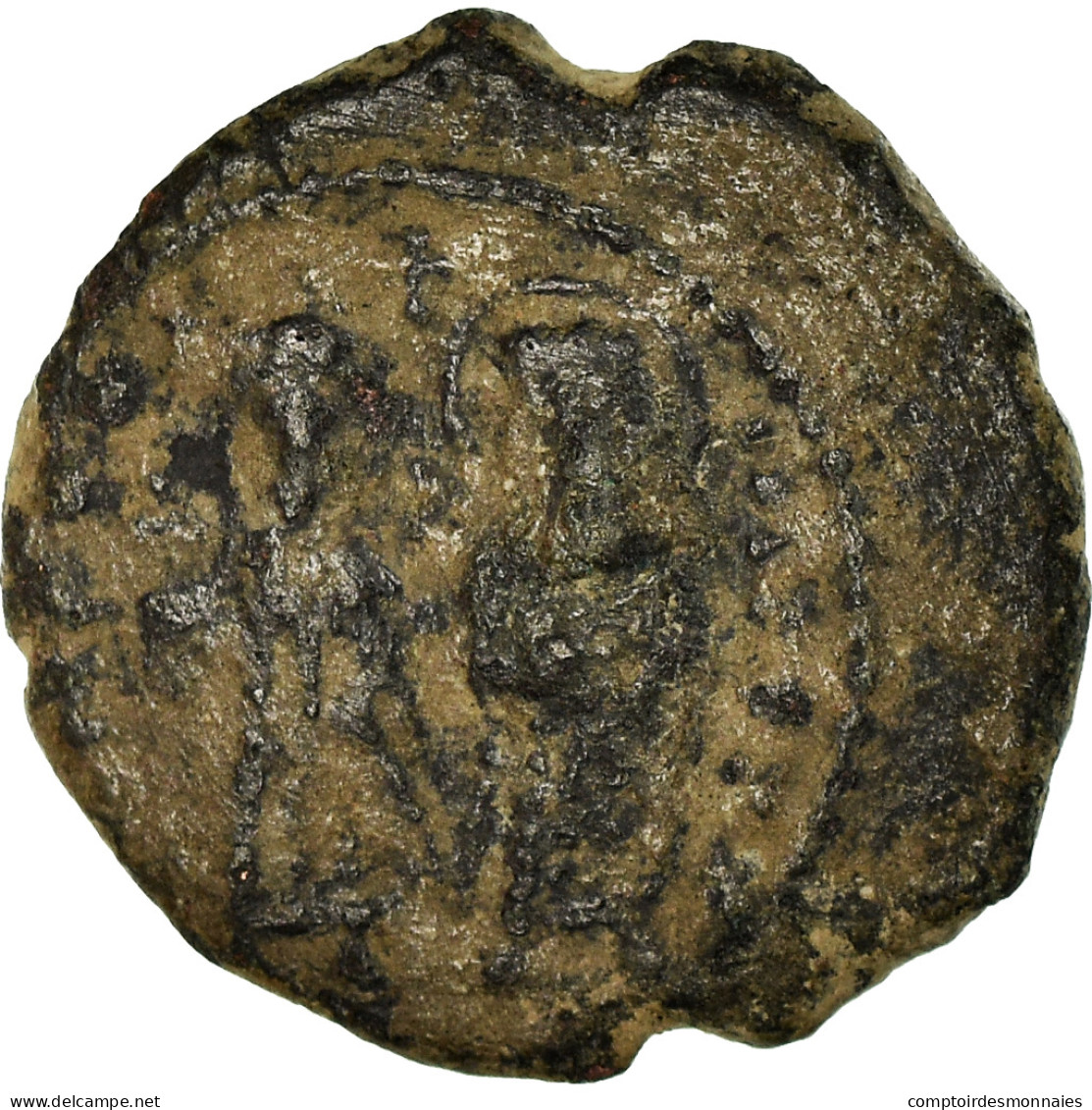 Monnaie, Phocas, Decanummium, 602-603, Antioche, TB+, Cuivre, Sear:675 - Byzantium