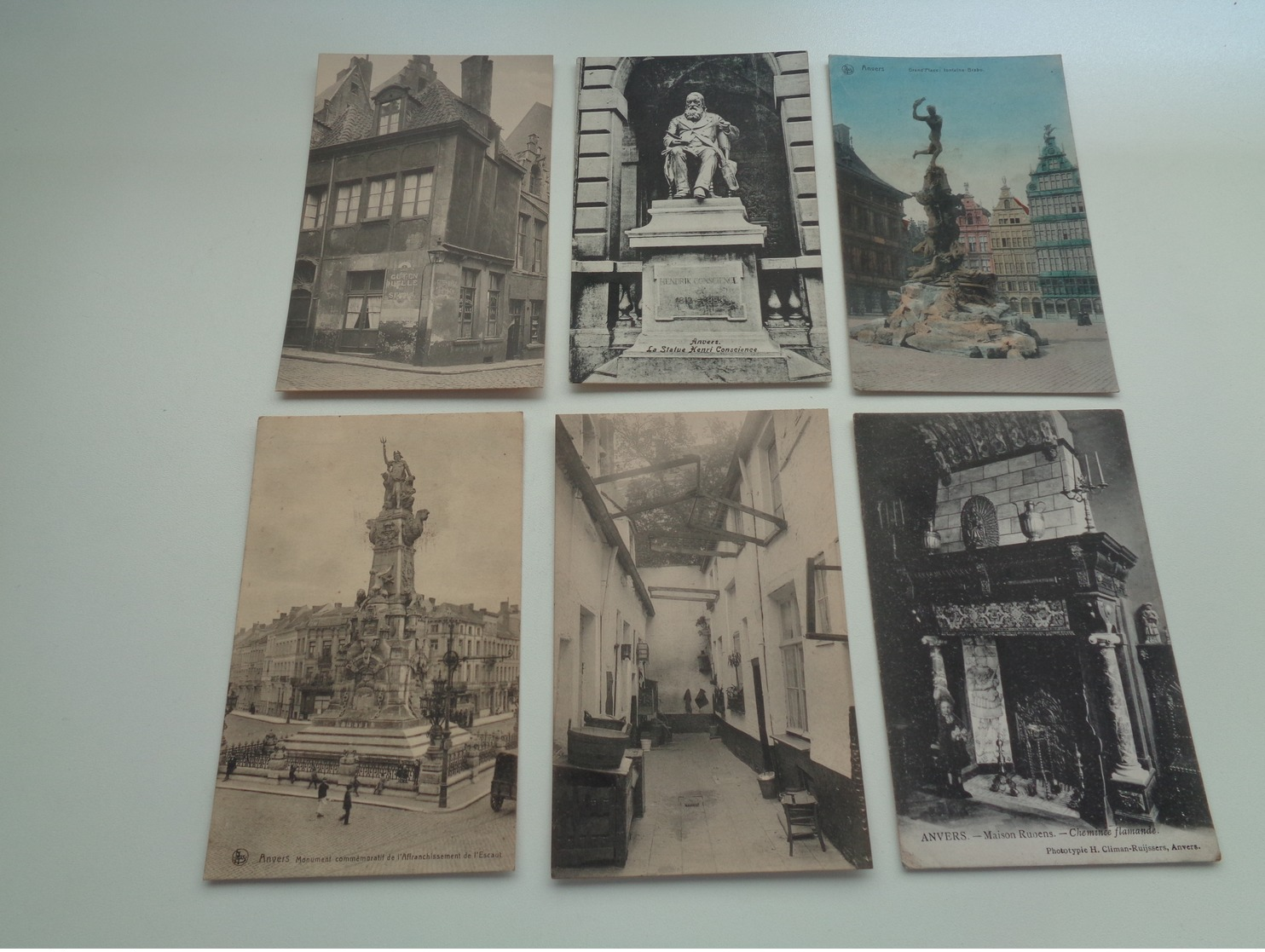 Lot de 60 cartes postales de Belgique  Anvers     Lot van 60 postkaarten van België  Antwerpen - 60 scans