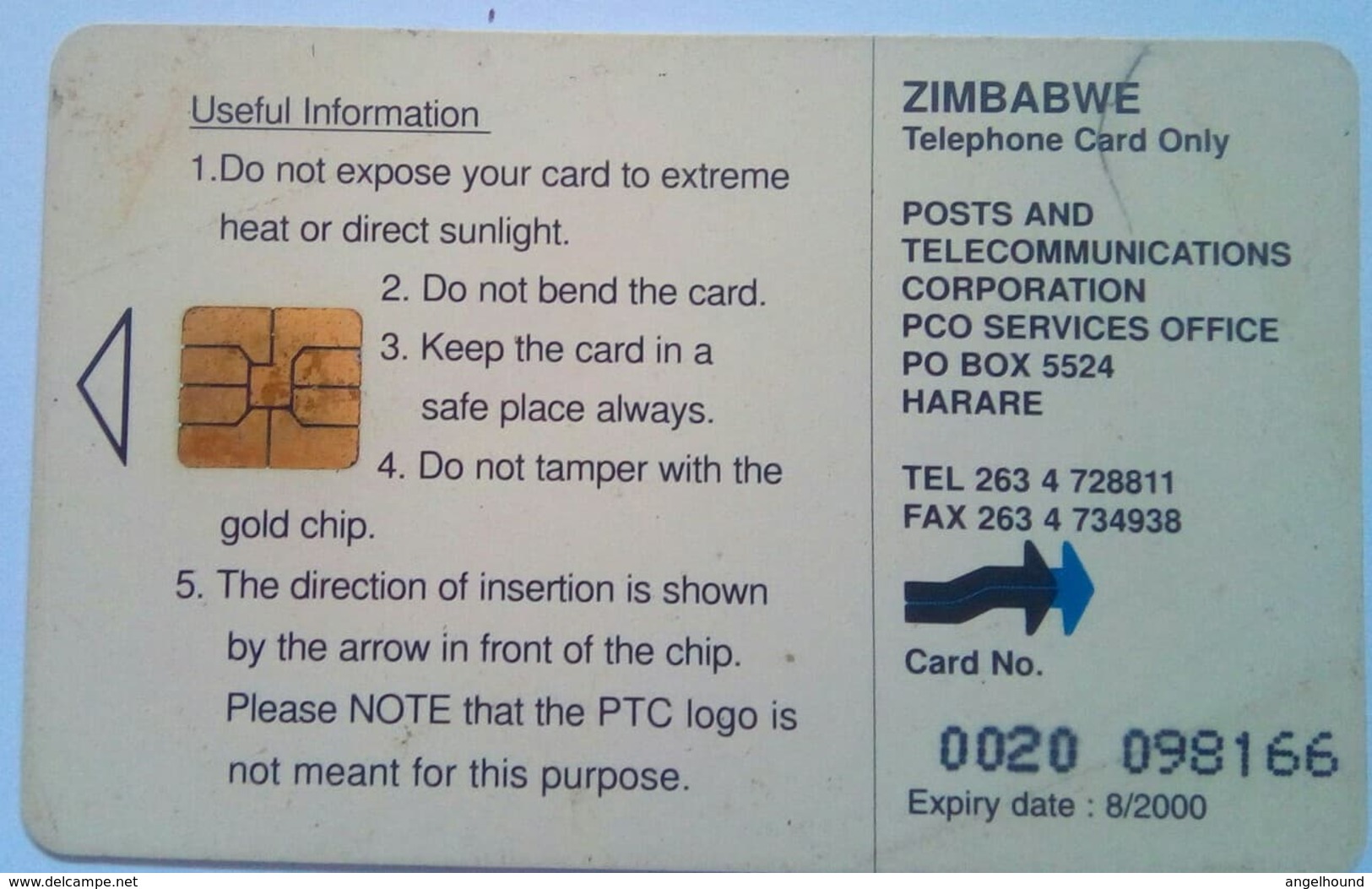 Zim$ $50   Rocks Exp 8/2000 - Zimbabwe