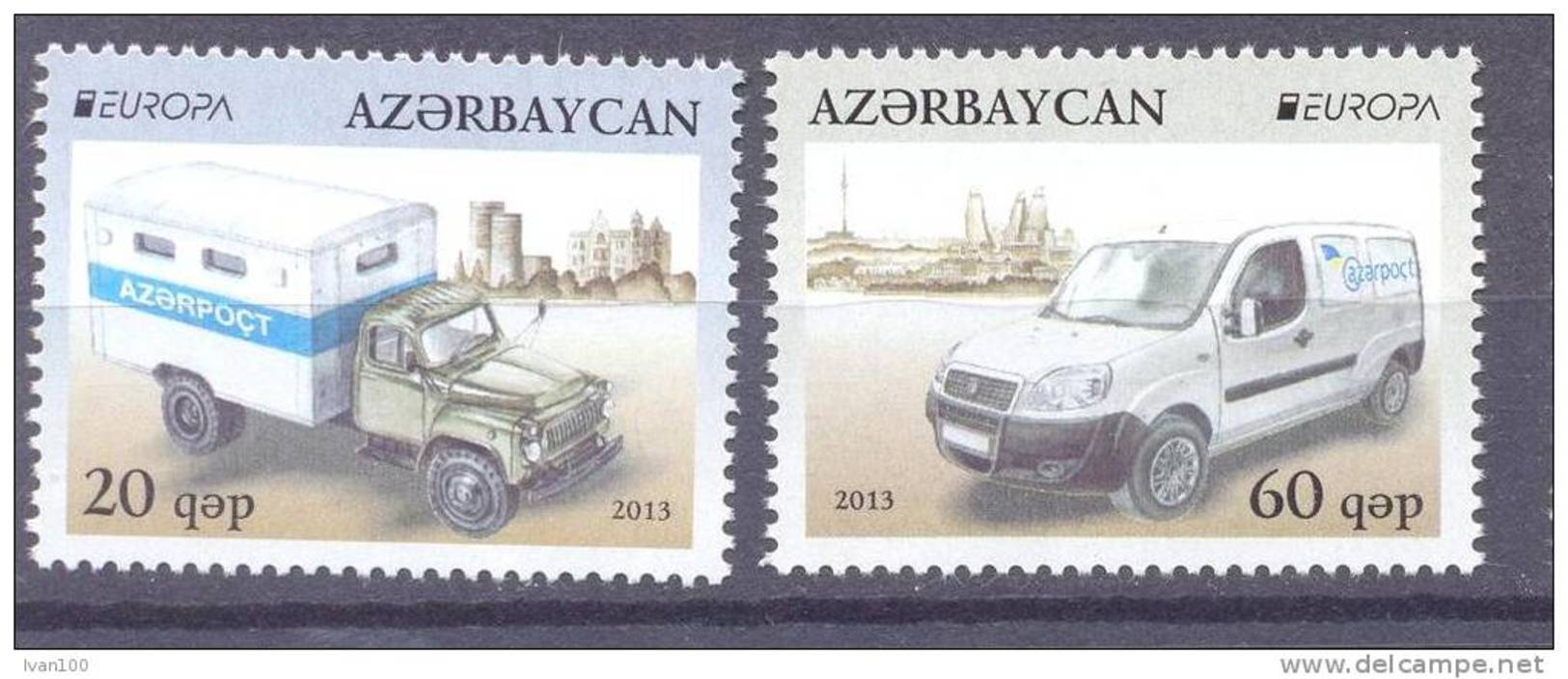 2013. Azerbaijan, Europa 2013, 2v, Mint/** - 2013