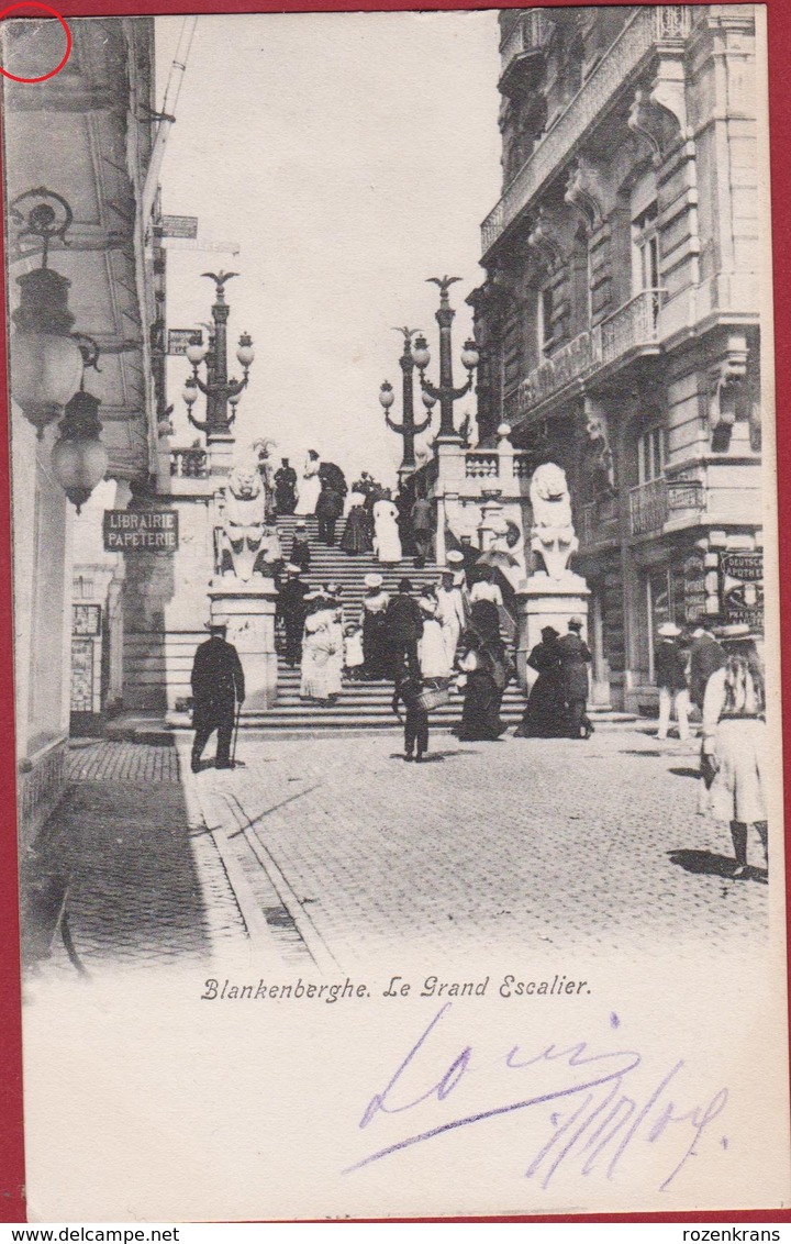 Blankenberghe Blankenberge Le Grand Escalier (Mini Kreukje) - Blankenberge