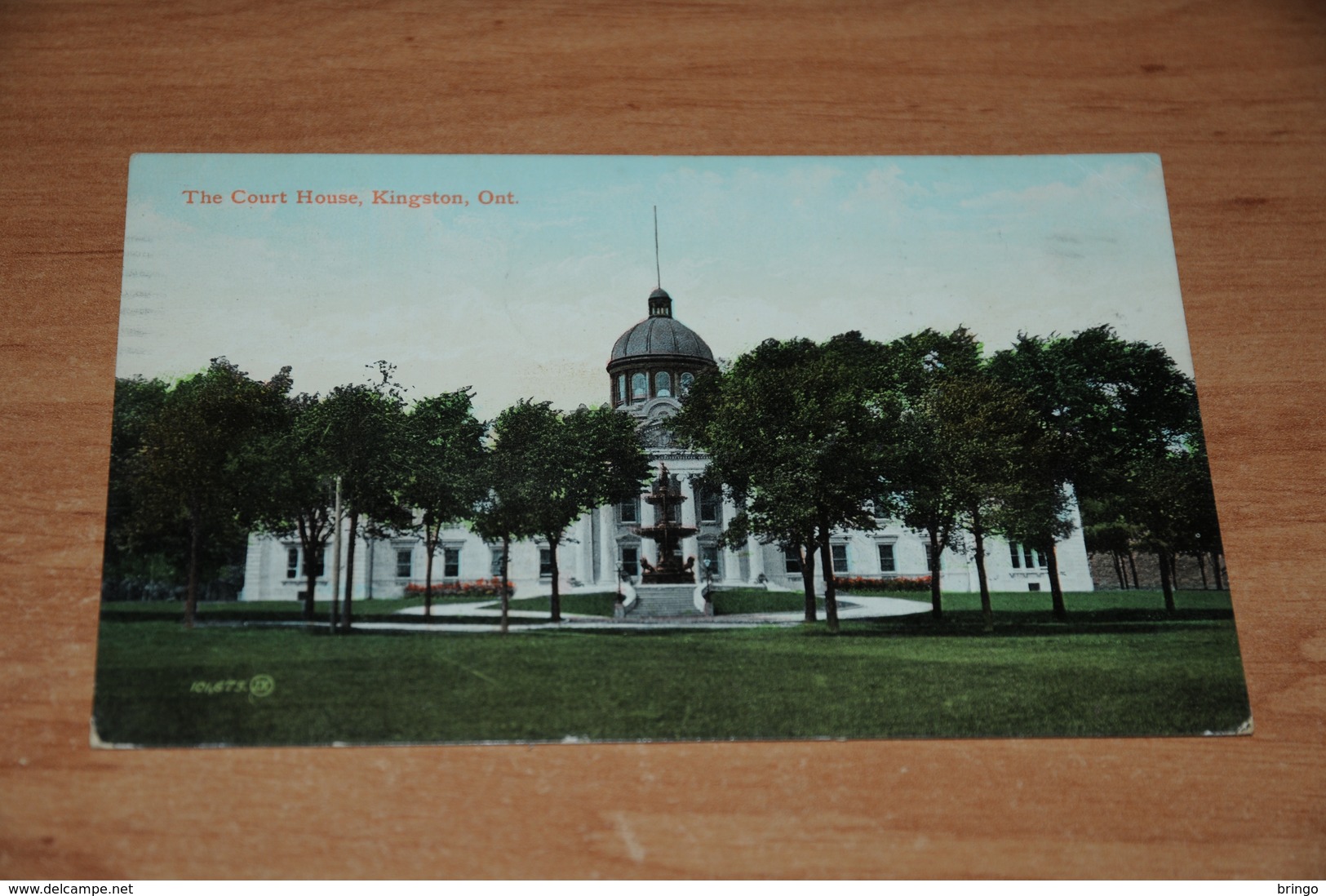 3186-         CANADA, ONTARIO, KINGSTON, THE COURT HOUSE - 1908 - Kingston