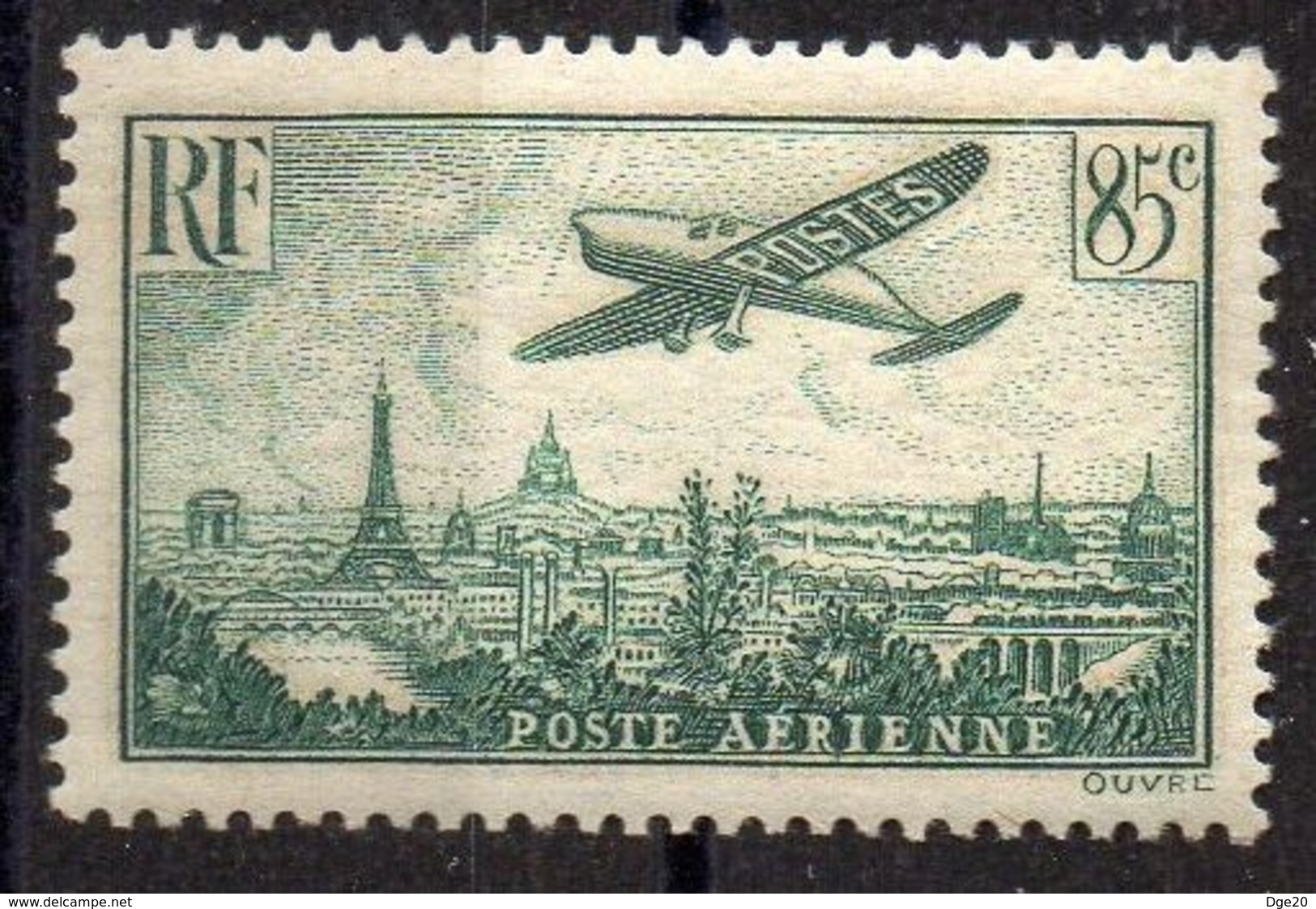 FRANCE ( AERIEN ) S&P N° 8 TIMBRE NEUF SANS TRACE DE CHARNIERE , A VOIR . B 20 - 1927-1959 Postfris