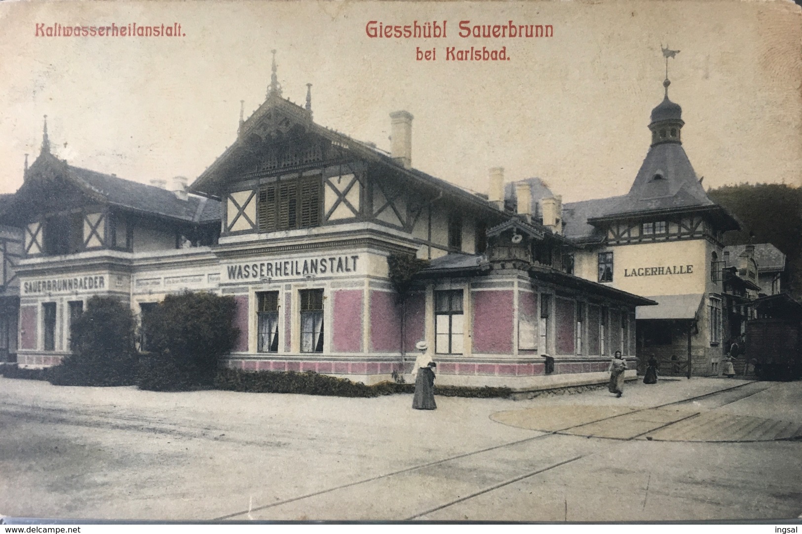 AUSTRIA.....OSTERREICH........Giesshubl Sauerbrunn...1910? - Sonstige & Ohne Zuordnung