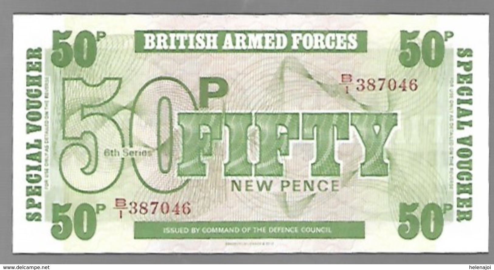 Grande Bretagne - Fuerzas Armadas Británicas & Recibos Especiales