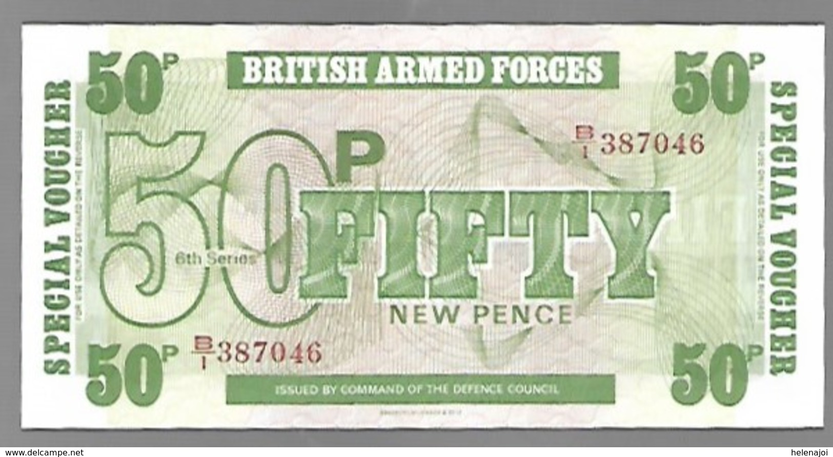 Grande Bretagne - British Armed Forces & Special Vouchers