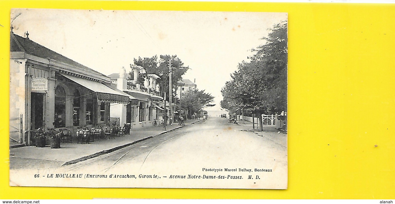 LE MOULLEAU Rare Patissier Av. ND Des Passes (Marcel Delboy) Gironde (33) - Arcachon