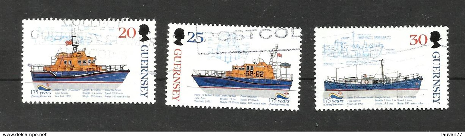 Guernesey N°812 à 814 Cote 3.75 Euros - Guernsey