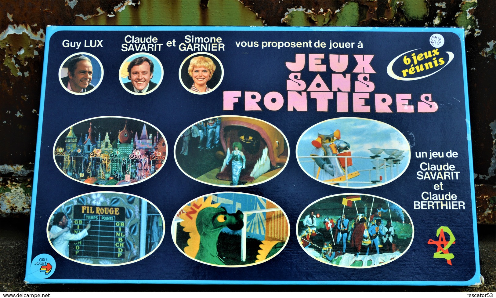 Rare Jeux Origine Années 70 Jeux Sans Frontières - Autres & Non Classés