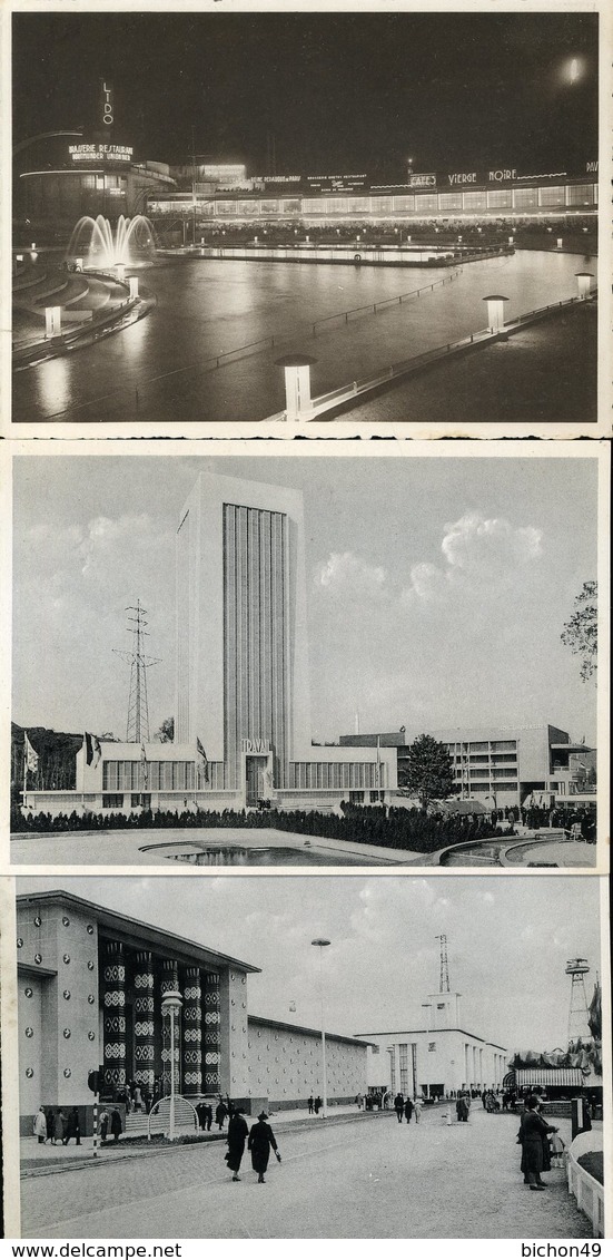 Exposition Internationale De Liège 1939 Lot De 21 Cartes Postales Carte Officielle Officieele Kaart Van De International - Lüttich