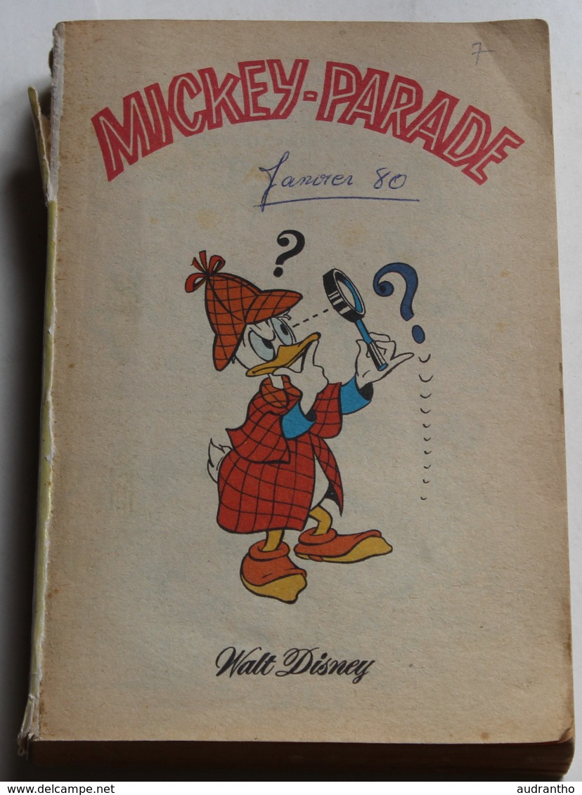 Livre BD Mickey-parade Walt Disney 1980 - Mickey Parade