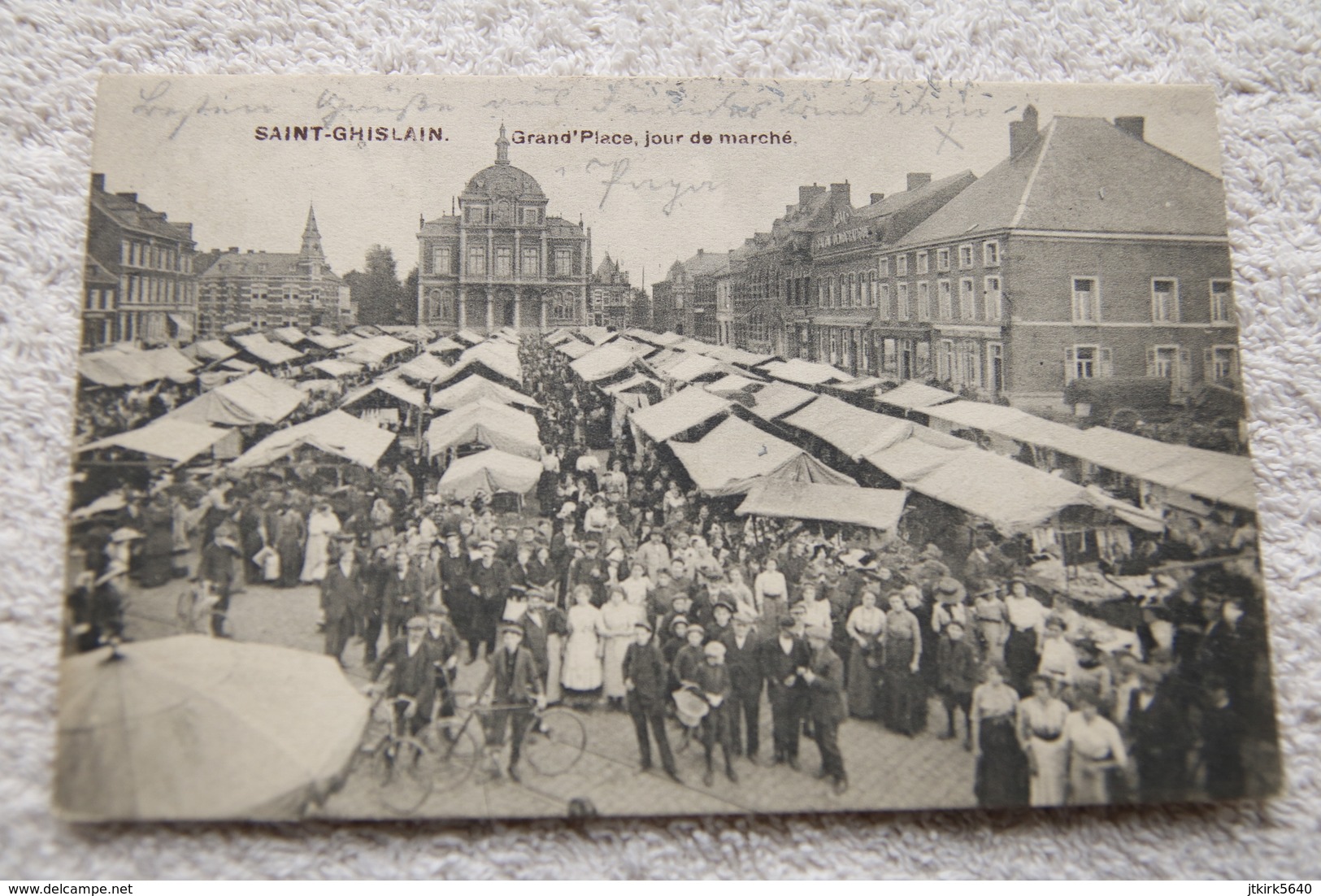 Saint-Ghislain "Grand' Place, Jour De Marché" - Saint-Ghislain