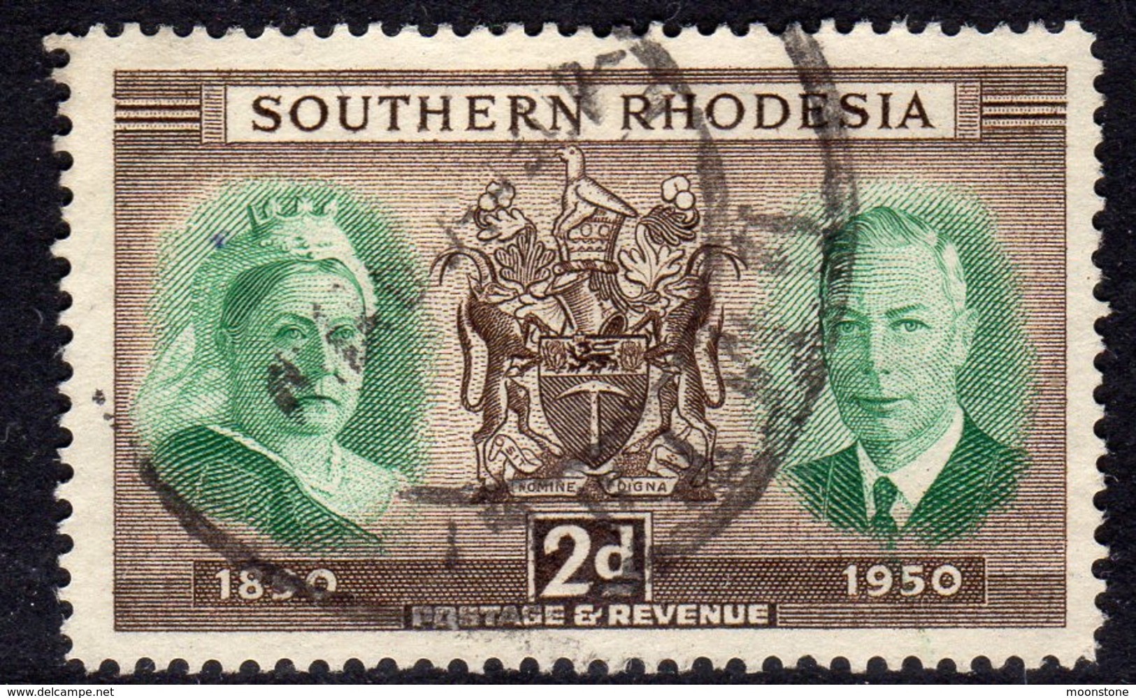 Southern Rhodesia 1950 Diamond Jubilee, Used, SG 70 (BA) - Southern Rhodesia (...-1964)