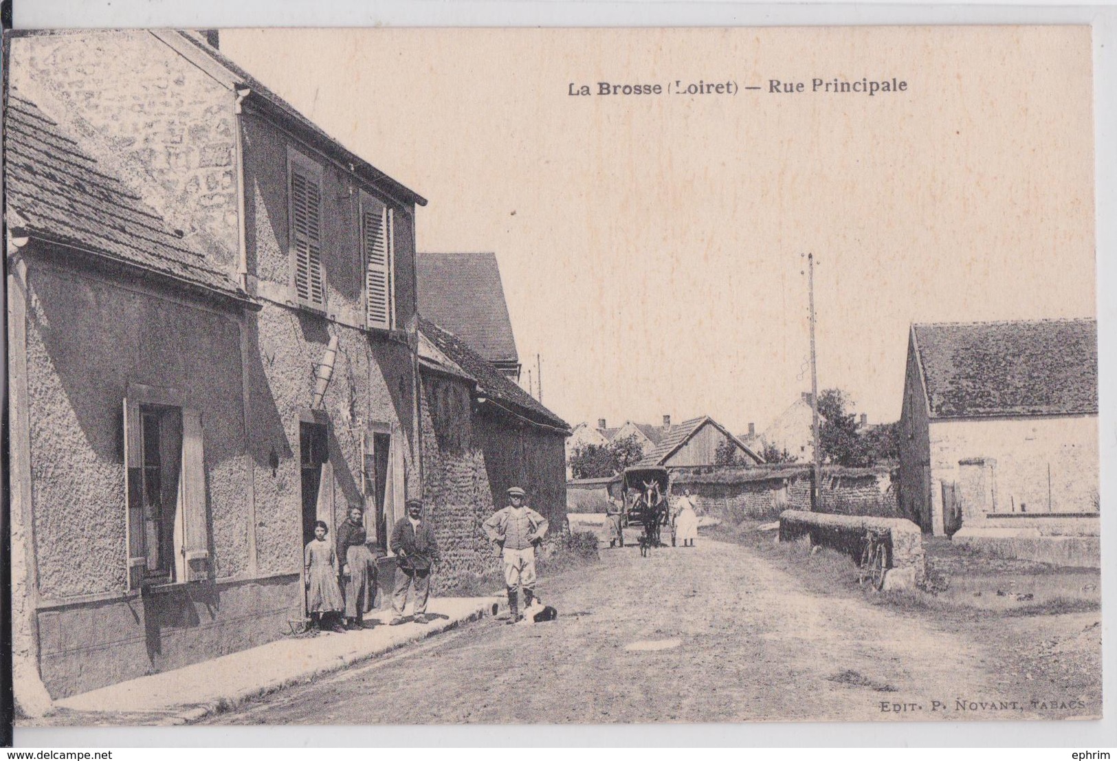 LA BROSSE (45 Loiret) - Rue Principale - Other & Unclassified