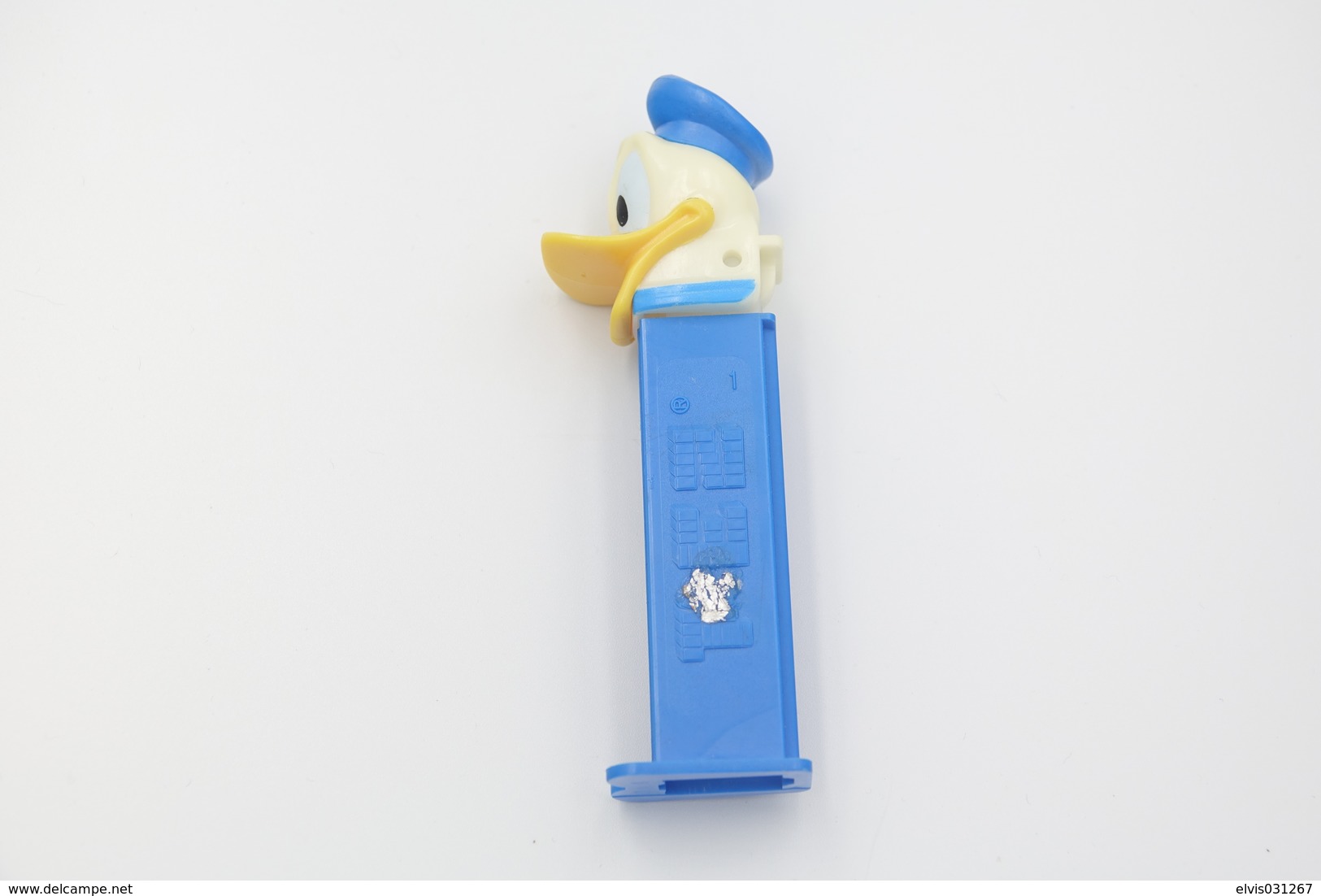 Vintage PEZ DISPENSER : DONALD DUCK - 1995 - Mickey Mouse Disney  - Us Patent Hungary Made L=12cm - Figurines