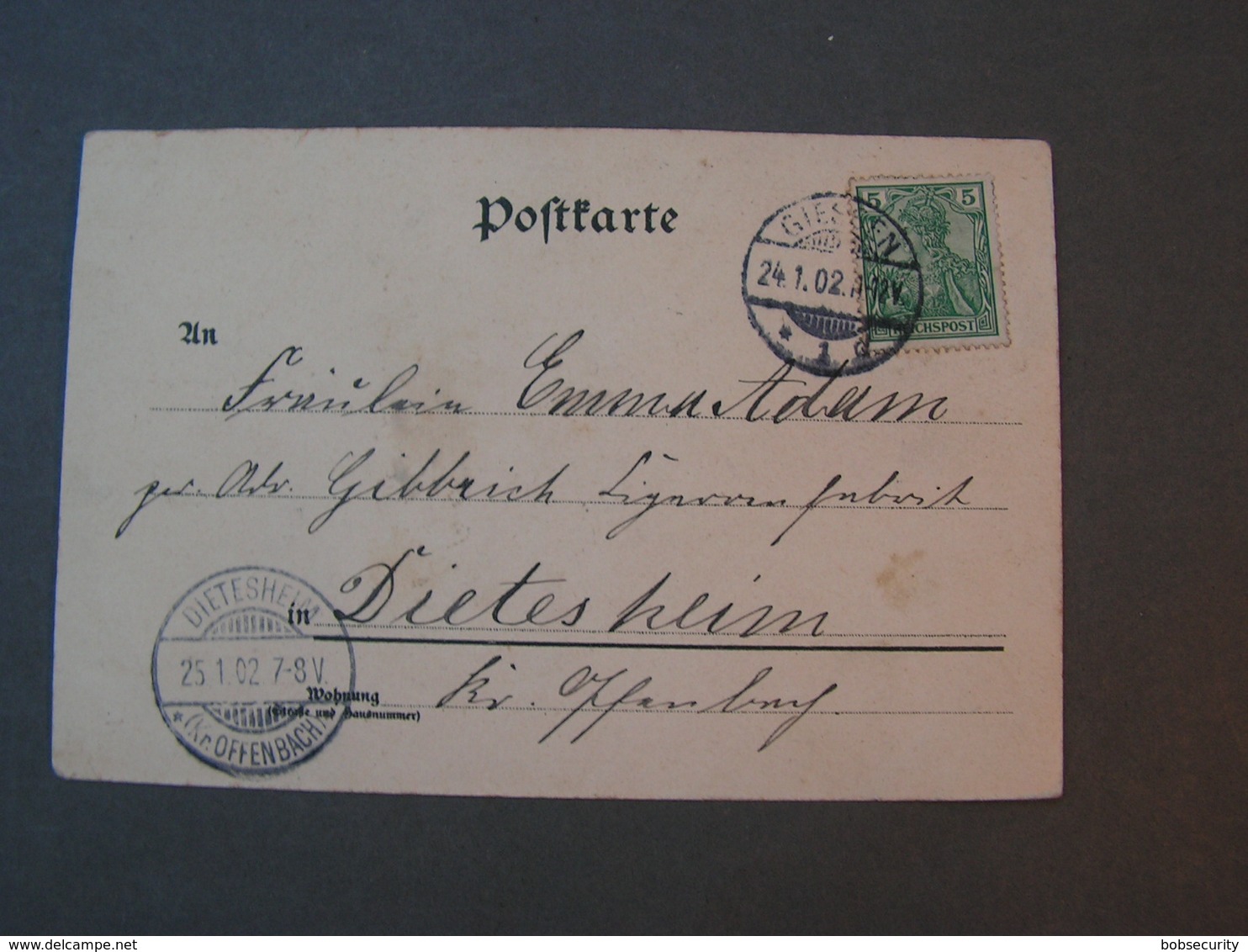 Giessen Hanau 1902 Litho - Uniformes