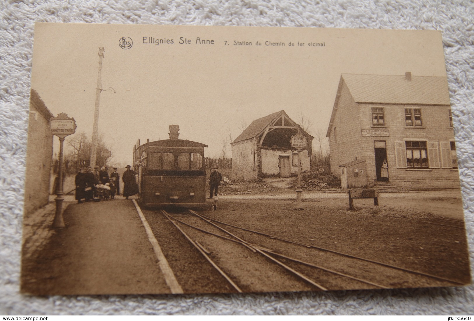 Ellignies-Ste-Anne "Station Du Chemin De Fer Vicinal" - Other & Unclassified