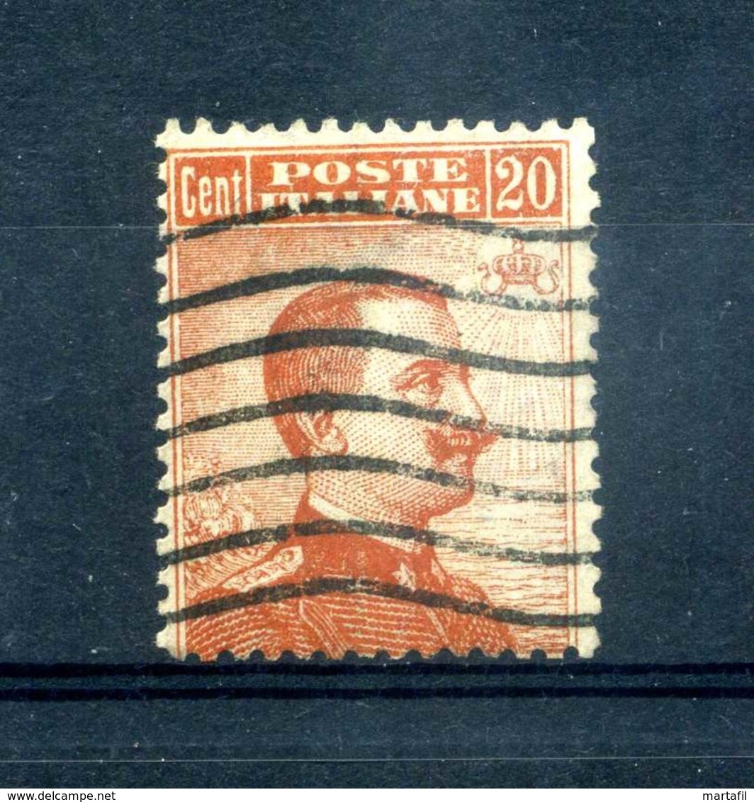 Regno Varietà - 1917 N.107 Filigrana Lettere - Autres & Non Classés