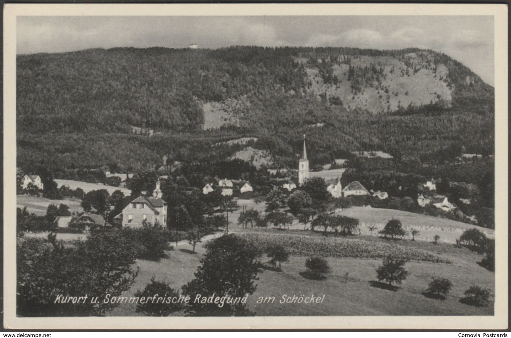 Kurort Und Sommerfrische Radegund Am Schöckel, 1933 - Franz Reithofer AK - St. Radegund