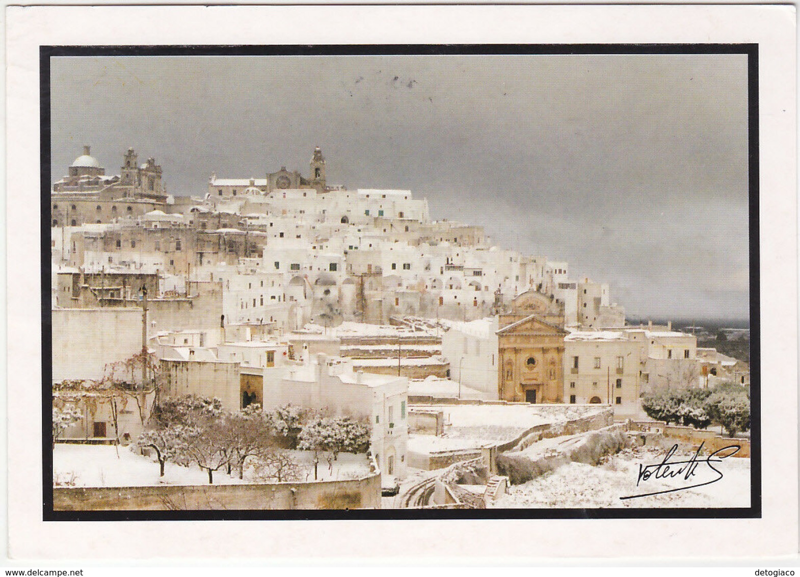 OSTUNI - BRINDISI - NEVE - NEVICATA - VIAGG. -31363- - Brindisi