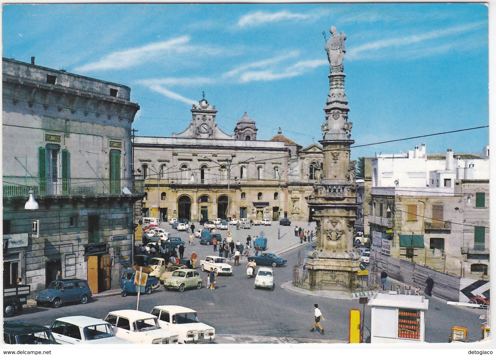 OSTUNI - BRINDISI - PIAZZA DELLA LIBERTA' -17890- - Brindisi