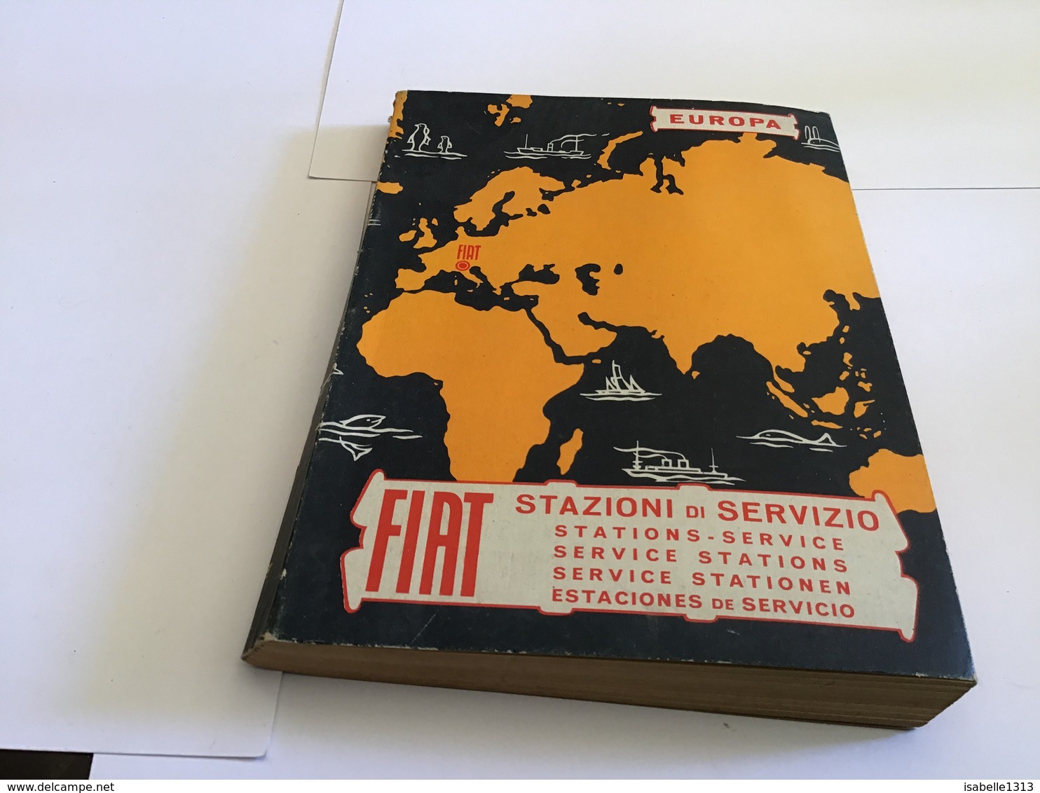 Station-service Fiat Europa 247 Page - Autres & Non Classés