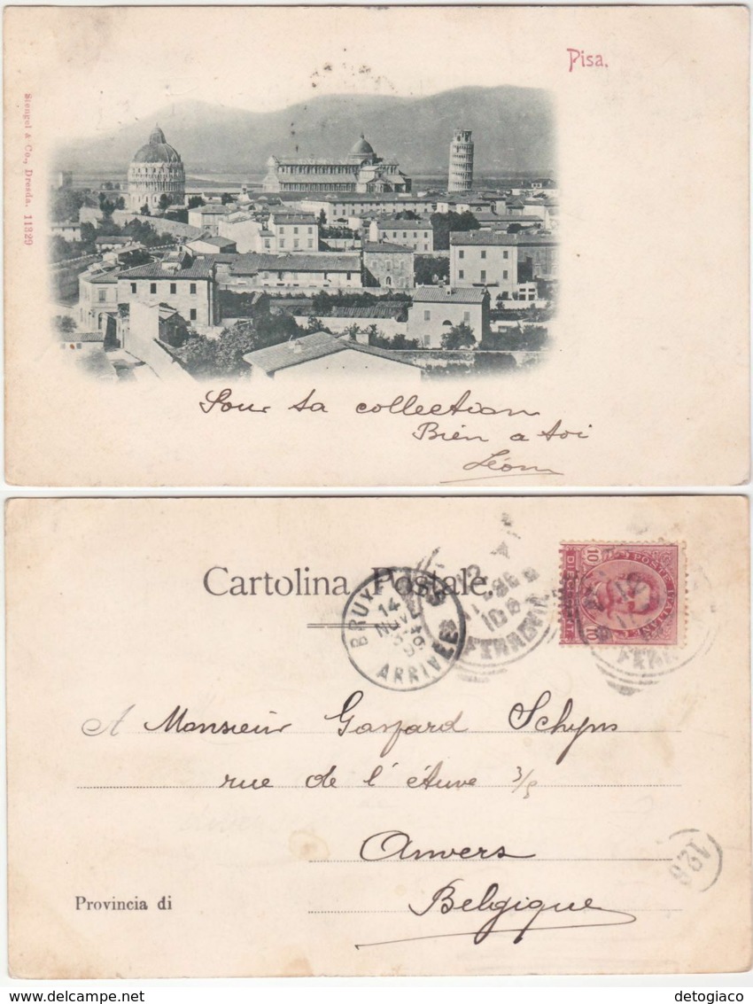 PISA - VIAGG. 1899 -24940- - Pisa