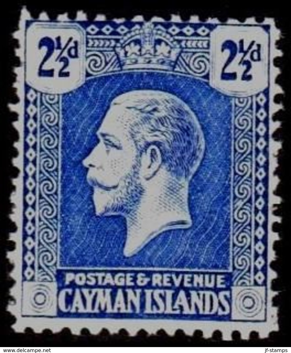 1923-1926. CAYMAND ISLANDS. Georg V 2½ D. Never Hinged. (MICHEL 61) - JF360284 - Cayman Islands