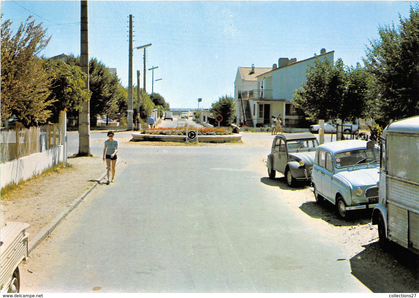 34-MARSEILLAN-PLAGE- L'ALLEE PRINCIAPLE QUE MENE A LA GRAND'BLEUE - Marseillan