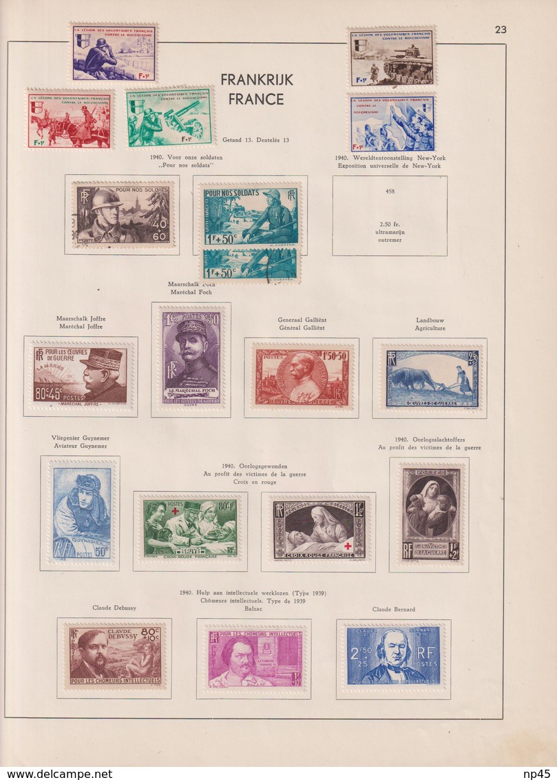 FRANCE PETITE  COLLECTION A PARTIR DE 1900