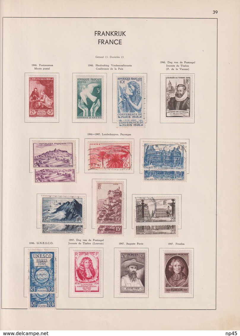 FRANCE PETITE  COLLECTION A PARTIR DE 1900