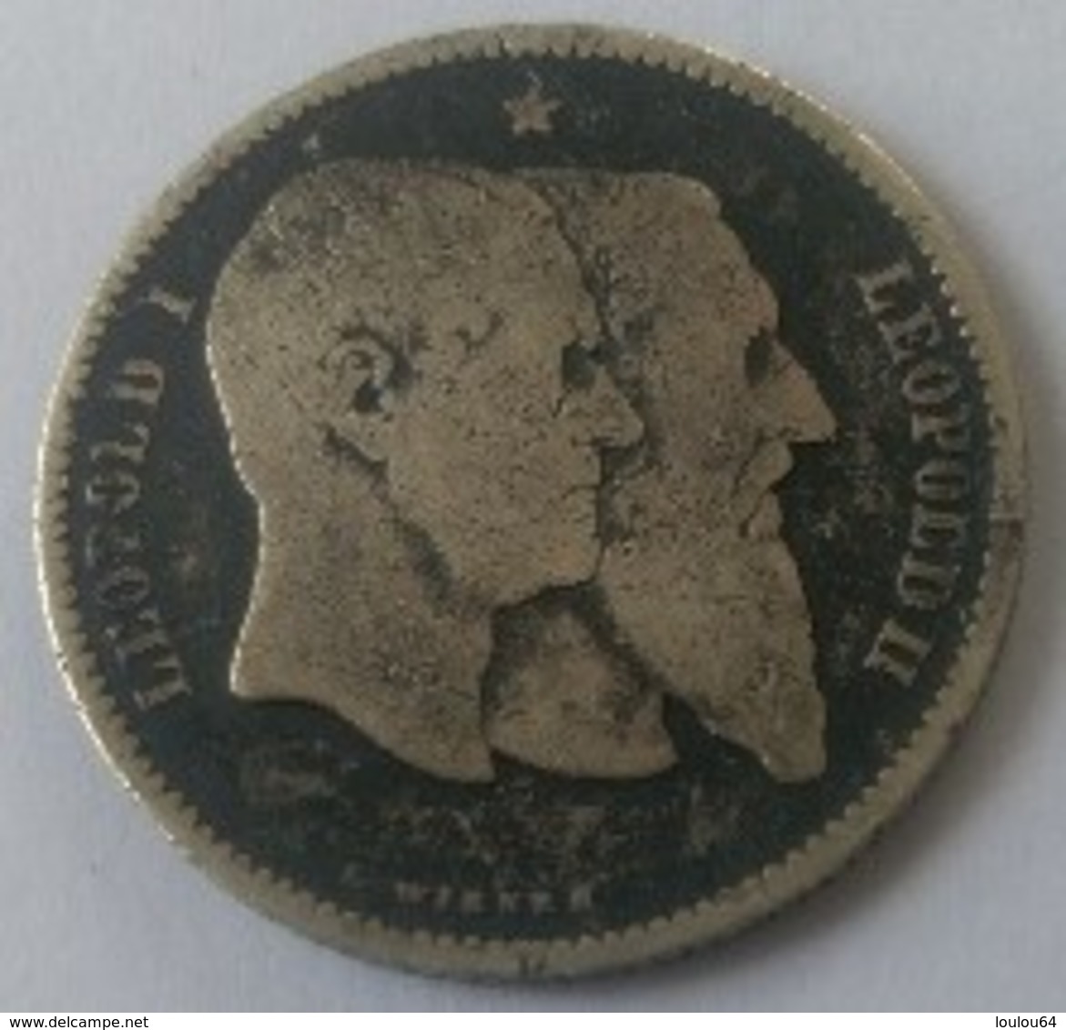 1 FRANC - 1830 - 1880 - LEOPOLD I / LEOPOLD II - 1 Franc