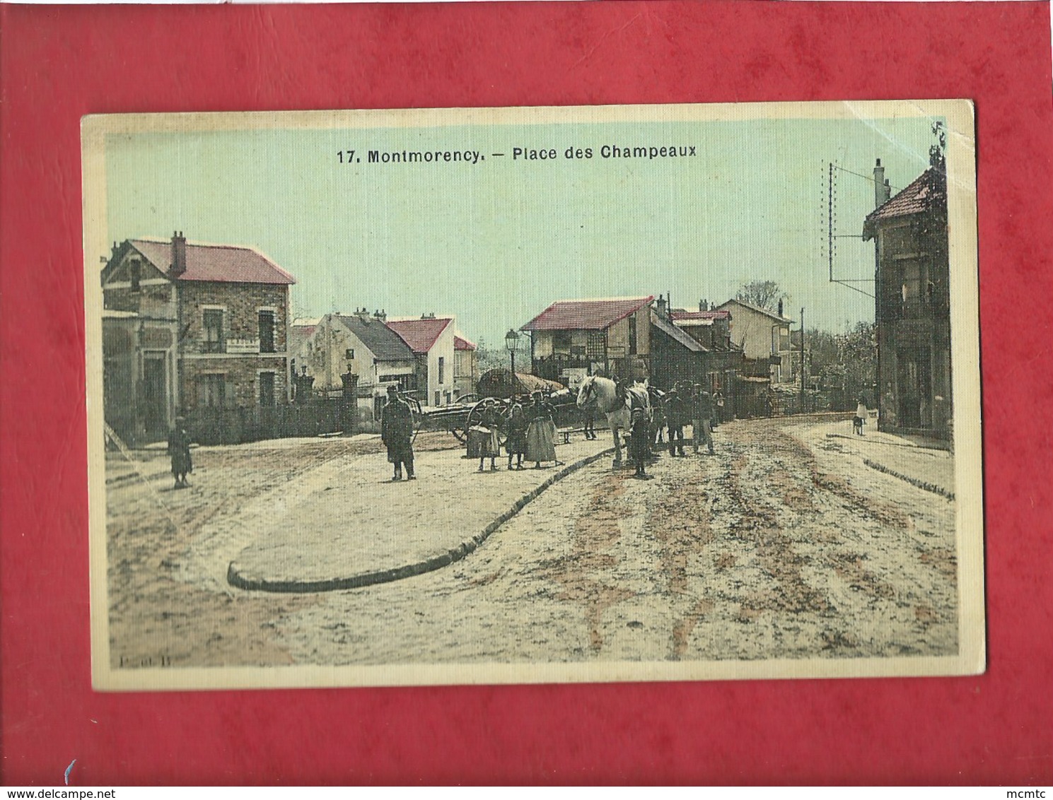 CPA - Montmorency  - Place Des Champeaux - Montmorency