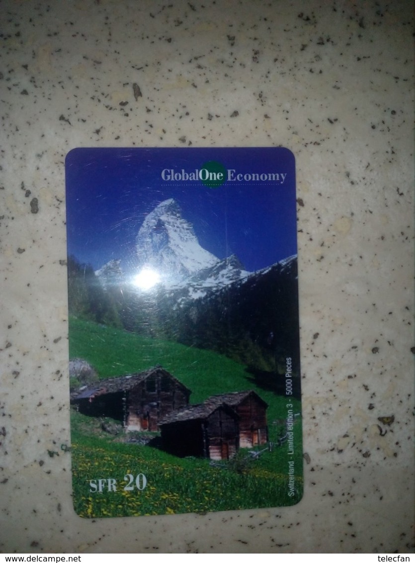 SUISSE PREPAID GLOBAL ONE MONTAGNE SUISSE MOUNTAIN 20F UT - Mountains