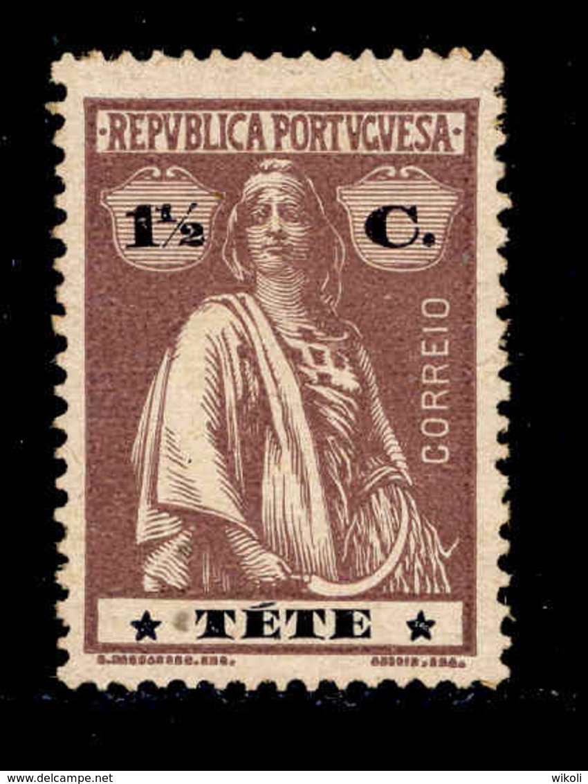 ! ! Tete - 1914 Ceres 1 1/2 C - Af. 28 - MH - Tete