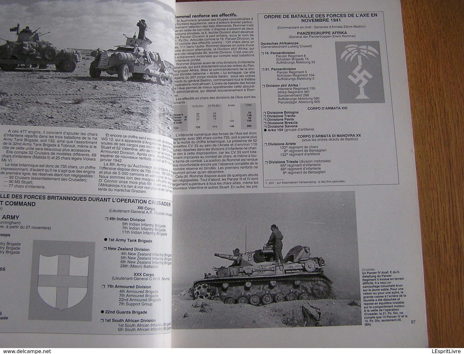 ARMES MILITARIA Magazine Hors Série N° 6 Guerre 40 45 Afrique Bir Hakeim 2 Rommel Afrikakorps Tank Tobrouk Panzer Char - Oorlog 1939-45