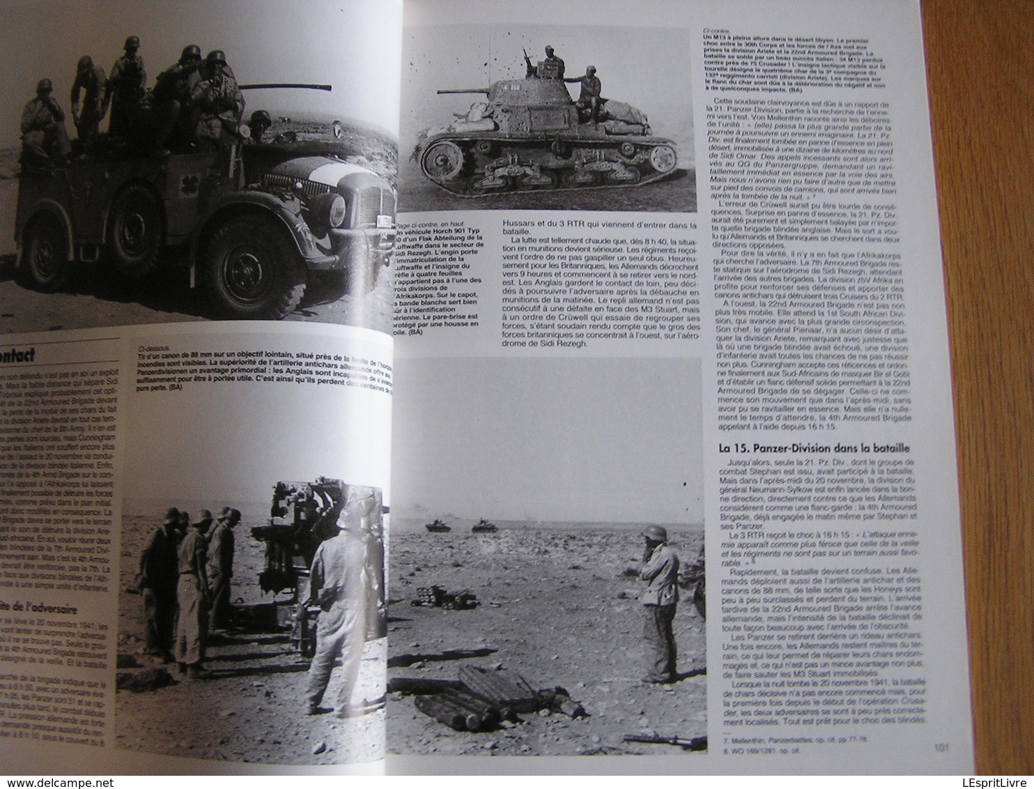 ARMES MILITARIA Magazine Hors Série N° 6 Guerre 40 45 Afrique Bir Hakeim 2 Rommel Afrikakorps Tank Tobrouk Panzer Char