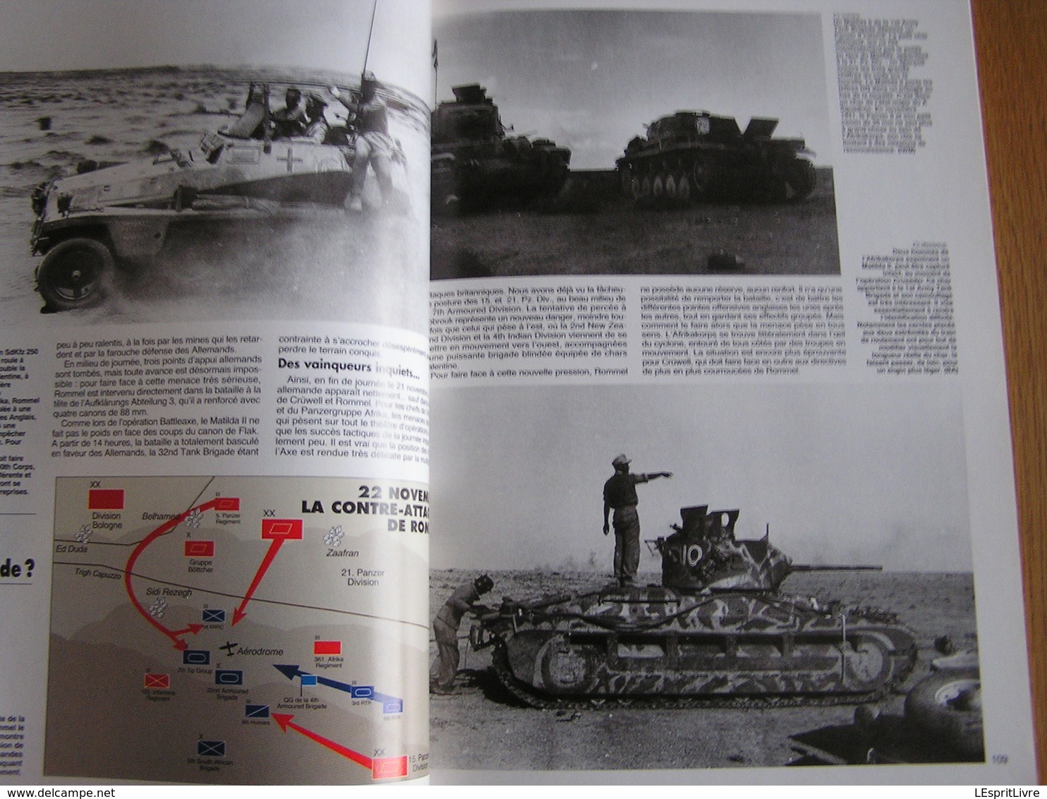 ARMES MILITARIA Magazine Hors Série N° 6 Guerre 40 45 Afrique Bir Hakeim 2 Rommel Afrikakorps Tank Tobrouk Panzer Char